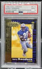 Barry Sanders [Gold Exchange] #C14 Football Cards 1995 Collector's Choice Crash the Game Prices