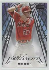 Mike Trout Baseball Cards 2018 Stadium Club Beam Team Prices