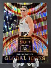 Ronda Rousey [Flash] #21 Wrestling Cards 2023 Panini Select WWE Global Icons Prices