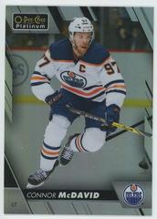 Connor McDavid [Rainbow] #P-CM Hockey Cards 2023 O-Pee-Chee Platinum Preview Prices