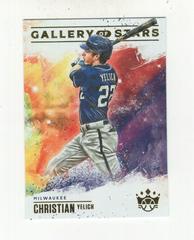 Christian Yelich Baseball Cards 2022 Panini Diamond Kings Gallery of Stars Prices