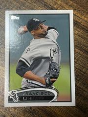 Francisco Liriano #US1 Baseball Cards 2012 Topps Update Prices