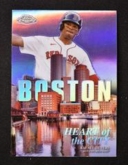Rafael Devers #HOC-15 Baseball Cards 2022 Topps Chrome Heart of the City Prices