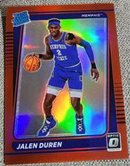 Jalen Duren [Red] Basketball Cards 2022 Panini Chronicles Draft Picks Prices