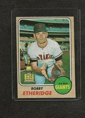 Bobby Etheridge Baseball Cards 1968 O Pee Chee Prices