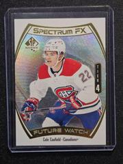 Cole Caufield #S-100 Hockey Cards 2021 SP Authentic Spectrum FX Prices