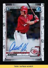 Austin Hendrick Baseball Cards 2020 Bowman Draft Picks Chrome Autographs Prices