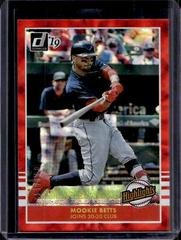 Mookie Betts [Red] Baseball Cards 2019 Panini Donruss Highlights Prices