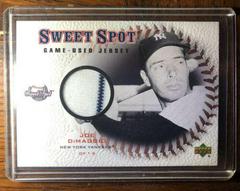 Joe DiMaggio #J-JD Baseball Cards 2001 Upper Deck Sweet Spot Game Jersey Prices