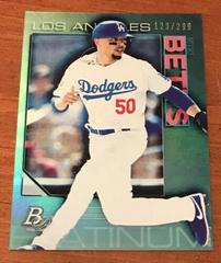 Mookie Betts [Teal] #1 Baseball Cards 2020 Bowman Platinum Prices