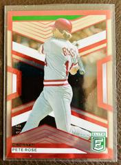 Pete Rose [Green] Baseball Cards 2023 Panini Chronicles Elite Prices