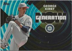 George Kirby [Blue] #GN-73 Baseball Cards 2022 Topps Update Generation Now Prices