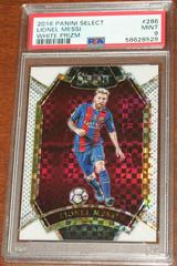 Lionel Messi [White Prizm] Soccer Cards 2016 Panini Select Prices