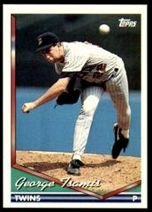 George Tsamis #128 Baseball Cards 1994 Topps Bilingual Prices