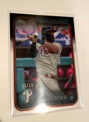 Bryce Harper [Clear] #200 Baseball Cards 2024 Topps Prices