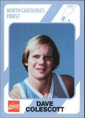 Dave Colescott #147 Basketball Cards 1989 Collegiate Collection North Carolina Prices