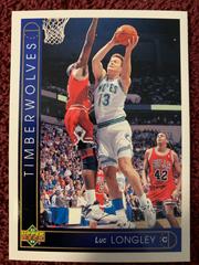 Luc Longley #37 Basketball Cards 1993 Upper Deck Prices