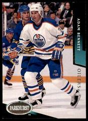 Adam Bennett #334 Hockey Cards 1993 Parkhurst Prices