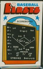 Scoreboard Baseball Cards 1974 Fleer Baseball Firsts Prices