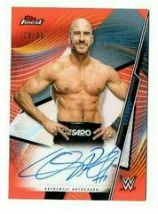 Cesaro [Orange] #A-CS Wrestling Cards 2020 Topps WWE Finest Autographs Prices