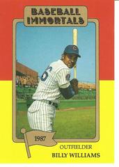 Billy Williams Baseball Cards 1980 Baseball Immortals Prices