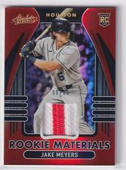 Jake Meyers [Spectrum Red] Baseball Cards 2022 Panini Absolute Rookie Materials Prices