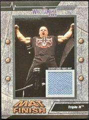 Triple H Wrestling Cards 2003 Fleer WWE WrestleMania XIX Mat Finish Prices
