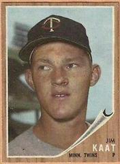 Jim Kaat #21 Baseball Cards 1962 Topps Prices