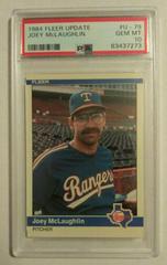 Joey McLaughlin Baseball Cards 1984 Fleer Update Prices