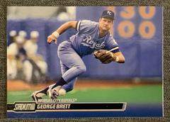 George Brett [Rainbow Foil] Baseball Cards 2014 Stadium Club Prices