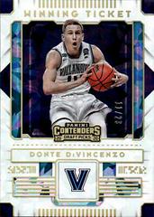 Donte DiVincenzo [Cracked Ice] #5 Basketball Cards 2020 Panini Contenders Draft Picks Winning Tickets Prices