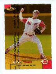 Brett Tomko [Gold Refractor] #165 Baseball Cards 1999 Finest Prices