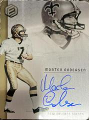 Morten Andersen [Steel] #SS-13 Football Cards 2018 Panini Elements Signatures Prices