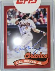 Cal Ripken Jr. [Red] #89BA-CRI Baseball Cards 2024 Topps 1989 Autograph Prices