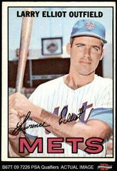 Larry Elliot #23 Baseball Cards 1967 Topps Prices