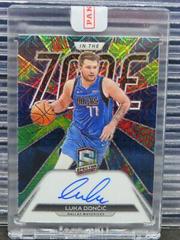 Luka Doncic Basketball Cards 2021 Panini Spectra In The Zone Autographs Prices