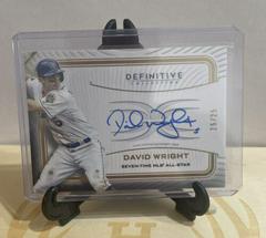 David Wright Baseball Cards 2023 Topps Definitive Legendary Autograph Collection Prices