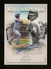 Gavin Lux [Holo Silver] #BOS-GL Baseball Cards 2022 Panini Chronicles Boys of Summer Autographs Prices