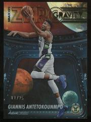 Giannis Antetokounmpo [Hyper Green] Basketball Cards 2022 Panini Hoops Zero Gravity Prices