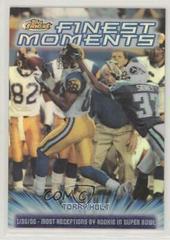 Torry Holt [Refractor] #FM16 Football Cards 2000 Topps Finest Moments Prices