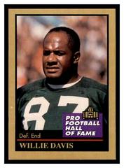 Willie Davis #32 Football Cards 1991 Enor Pro HOF Prices