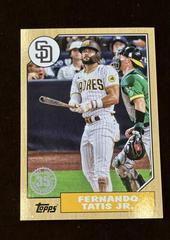 Fernando Tatis Jr. [5x7 Gold] #T87-9 Baseball Cards 2022 Topps 1987 Prices