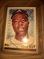 Hank Aaron [Magic Moments 1957 MVP] #237 Baseball Cards 2000 Topps Limited Edition Prices