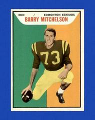 Barry Mitchelson #38 Football Cards 1965 Topps CFL Prices