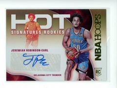 Jeremiah Robinson Earl Basketball Cards 2021 Panini Hoops Hot Signatures Rookies Prices