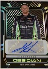 Jeb Burton #OS-JB Racing Cards 2021 Panini Chronicles NASCAR Obsidian Signatures Prices