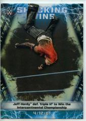 Jeff Hardy Wrestling Cards 2020 Topps WWE Chrome Shocking Wins Prices