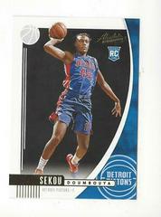 Sekou Doumbouya [Retail] Basketball Cards 2019 Panini Absolute Memorabilia Prices