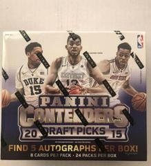 Hobby Box Basketball Cards 2015 Panini Contenders Draft Picks Prices