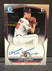 Alex Clemmey #CDA-AC Baseball Cards 2023 Bowman Draft Chrome Prospect Autographs Prices